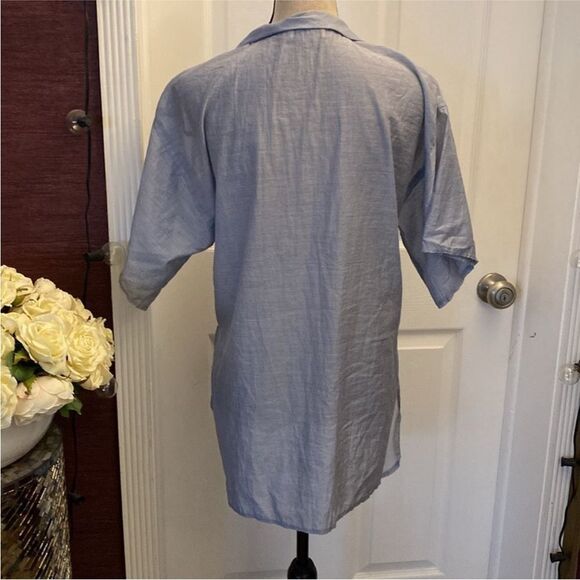 Maryam Nassir Zadeh Soft Blue Top, US4 - Picture 5 of 7